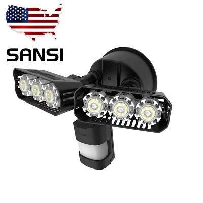 200W Equivalent Security Light With Motion Sensor Dusk to Dawn Garden Lights