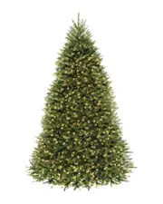 National Tree Company 9ft Dunhill Fir Tree with Clear Lights
