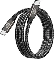 OUGCYG 240W USB C to USB C Charger Cable,PD Type C Charge Cable, Super Fast Charging USB C Cable for iPhone 16 15 MacBook iPad Pro, S23/S22 Ultra, Steam Deck etc (240W, 2M)