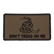 Gadsden Flag Green Patch, Don't Tread On Me Patches