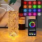Crystal Lamp Table Lamp 16 Colors Changing Projector Light APP Control Lights