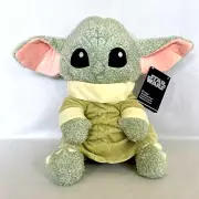 Disney Parks Star Wars Grogu Yoda Emotional Support Weighted Plush 13" 2.5 lb
