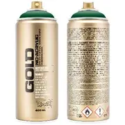 Montana GOLD Spray Paint 400mL Smaragd Green