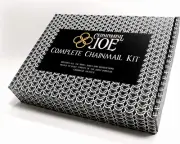 Complete Chainmail Kit - 20 Weave Tutorial Book, 23,000+ Rings(Over 4 Pounds), C