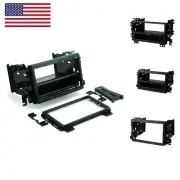Double DIN or Single DIN with Pocket Radio Install Dash Kit Compatible with S...