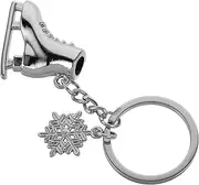 GANAZONO Ice Skate Keychain Charm Durable Ice Skate Shoe Pendant Unique Backpack Accessory
