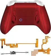 eXtremeRate Victor X Remap Kit for Xbox Series X/S Controller, 6 Profiles & Scarlet Red Redesigned Back Shell & Side Rails & 4 Back Buttons for Xbox Core Controller - Controller NOT Included