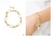Paparazzi's "Stars and Sparks" Chain Bracelet