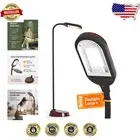 Energy-Saving Daylight Floor Lamp for Reading & Crafting - Adjustable Gooseneck