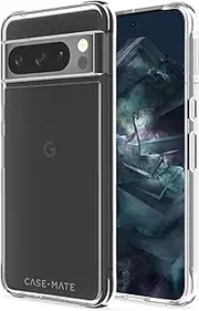[Case-Mate] Google Pixel 8 Pro Case [6.7”, 2023] [12ft Drop Protection] [Wireless Charging] Tough Clear Phone Case for Google Pixel 8 Pro - Anti-Yellowing, Anti-Scratch Technology, Shockproof, Slim