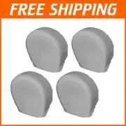 Tire Covers 4-Pack: Heavy-Duty UV & Water-Resistant Wheel Protectors 26-28.75"