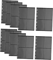 Name Stamp Collector's Album Sheets of Hole Double-sided Pages Pvc Material