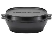 Snow Peak Coro dutch Series – Premium Cast Iron Cookware for Solo and Duo Outdoor Cooking, Capsule