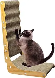 Vertical Scratcher for Cats, Kitten Scratching Board, Pet Nail Sharpener Board, Interactive Mental Physical Exercise Toy for Kittens