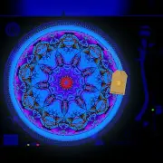 Third Eye Alice Turntable Slipmat GLOW BLACKLIGHT 12 inch