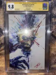 Department of Truth #9 VIRGIN VARIANT CGC SS 9.8 signed Johnny Desjardins