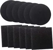 MAGICLULU Trash Can Filter Replacement 12pcs Carbon Filters for Garbage Can Odor Eliminating Made of