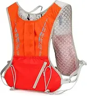 jamgeery Hiking Backpack,Reflective Lightweight Pack - Portable Multifunctional Hydration Backpack with Reflective Straps for Running Camping