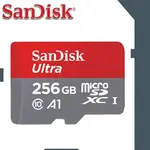 SANDISK ULTRA MICRO SDXC 256GB 記憶卡 A1/UHS-I 附轉卡
