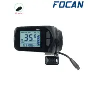 24V/36V/48V/52V/60V S886 6Pin Ebike LCD Display Panel Thumb Throttle for Electri