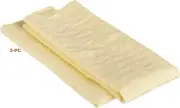 2-PC AUTO CAR ABSORBENT Drying Synthetic Chamois Towel Cleaning Cloth, 26" x 17"