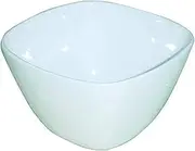 Mepra AZ230587 Fine China Square Bowl Uno, Stainless Steel