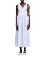 Sandro Long Striped Dress