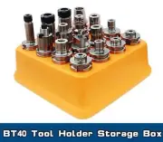 Tool Holder Storage Box CNC Machine Finishing Device Hard Handle Milling Cutter