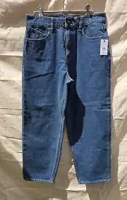 VOLCOM billow tapered jeans | size 28 | Indigo wash BNWT