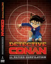 ANIME DVD DETECTIVE CONAN 24 MOVIE COMPILATION ENGLISH SUBTITLE + FREE SHIP