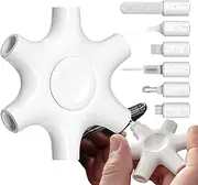 WJnflQN Phone Charging Port Cleaning Kit | Speaker Cleaning Repair Tool,Charging Port Dust Removal Set for Headphone Jack Speaker Keyboard Smart Watch Electronic Repair