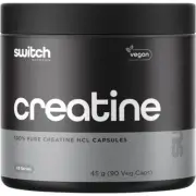 New Switch Nutrition Creatine 90 Capsules 100% Pure Creatine HCL