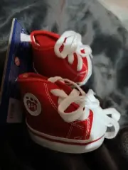 Build A Bear Red Sneakers New