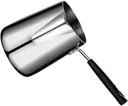 Ciieeo Stainless Steel Mini Frying Pot Practical Deep Fryer for Cooking Milk Oil Control Scale Material Kitchen Tool for Home Chefs