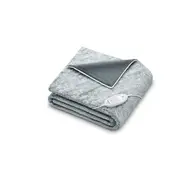 Beurer HD75GNORDIC Super Cosy Heated Throw - Charcoal Grey