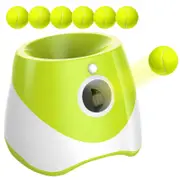 Advwin Automatic Dog Ball Launcher with 6 Tennis Balls