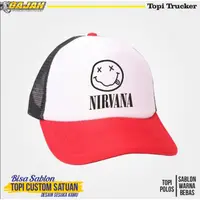 在飛比找蝦皮購物優惠-Nirvana Net Hat Nirvana Kurt C