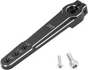 Vaveren 25T Servo Arm,RC Servo Arm,Long Steering Arm,Universal RC Servo,RC Vehicle Steering Servo Arm for RC Airplane,Plane, Black