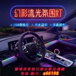 【台灣公司 可開發票】汽車戀人幻彩氛圍燈流水迎賓音樂律動免穿線炫彩聲控流光新升級版