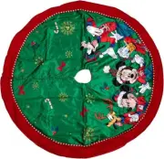 Disney Mickey and Friends Tree Skirt, 48-Inches, Multicolor