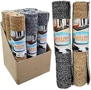 1pcs Clean Step Runner Mat Super Absorbent Microfibre Non-Slip Doormat Black/Brown Color 3 Size (Jumbo: 57cm x 150cm)