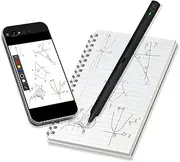 Neo Smartpen M1+ for Android, iPhone and Laptop | Digitize Handwriting | Bluetooth Real Time Sync, Handwriting to Text Transcription, Export To e-mail and Document (Black)