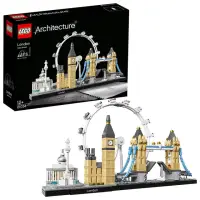 在飛比找momo購物網優惠-【LEGO 樂高】建築系列 21034 London(倫敦地