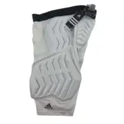 Adidas White Techfit Padded Compression Shorts NWT SZ L
