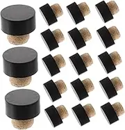 ELAYARD 25Pcs Shaped Wine Corks Reusable T Type Bottle Stoppers for Wine Bottles Synthetic Wine Stopper for Home and Parties