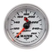 Auto Meter 7155 C2 2-1/16" Water Temperature Gauge - 100-260 Degree F
