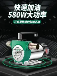 在飛比找樂天市場購物網優惠-百威獅電動抽油泵12v24v通用220V伏家用柴油泵小型加油