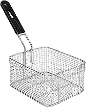 Frying Basket Stainless Steel Deep Fryer Basket for Barbecue Restaurant Home Style A