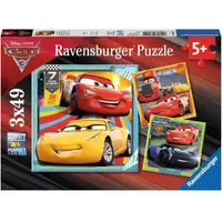 在飛比找momo購物網優惠-【德國Ravensburger】維寶拼圖 汽車總動員3 3*