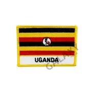 Uganda Patch / Uganda Flag / Iron On